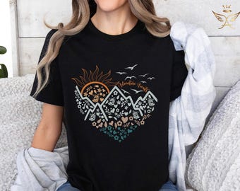 Adventure TShirt, Adventure Shirt, Camping Shirts, Mountain TShirt, Hiker TShirts, Nature Lover Shirt, Camping Gift, Vacation Shirt