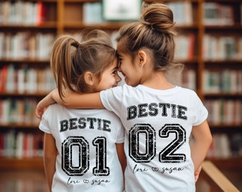 Besties Shirt, Best Friend Shirts, Matching Best Bitches Friends shirt, Sisters Shirt, Bestie Best Friends Shirt