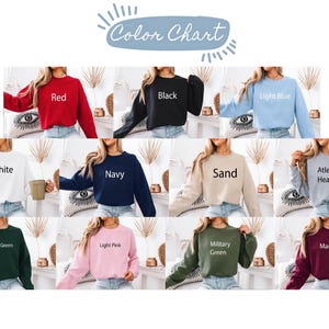 Grace Sweatshirt, Christian Bible Verse, Floral Design bild 10