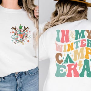 In My Winter Camp Era Sweatshirt,  Camp Troop Number Hoodie Camping Shirt, Camping Shirt, Troop Shirt, Girls Camping Tee, Girls Shirt