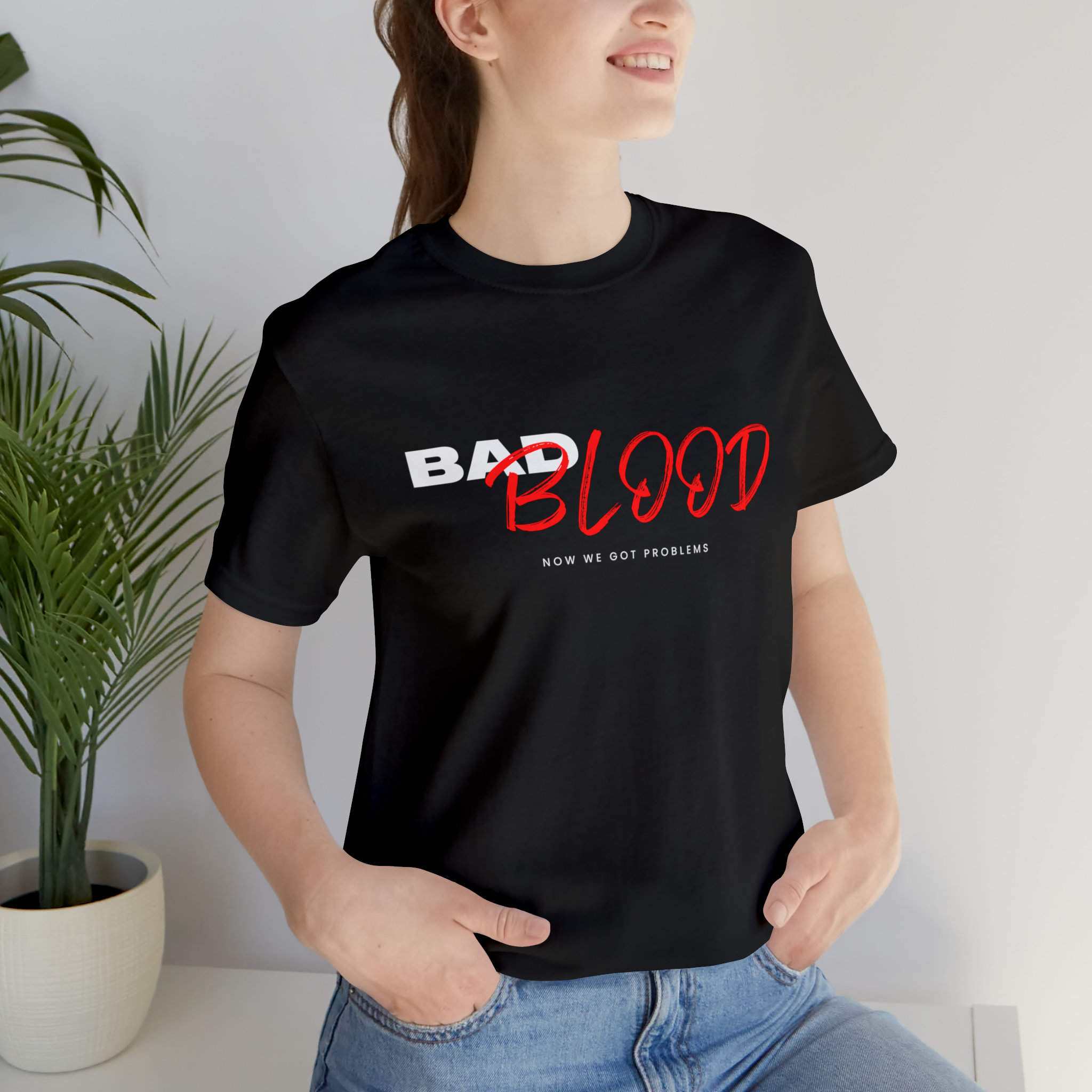 Bad Blood Unisex Jersey Short Sleeve Tee - Etsy