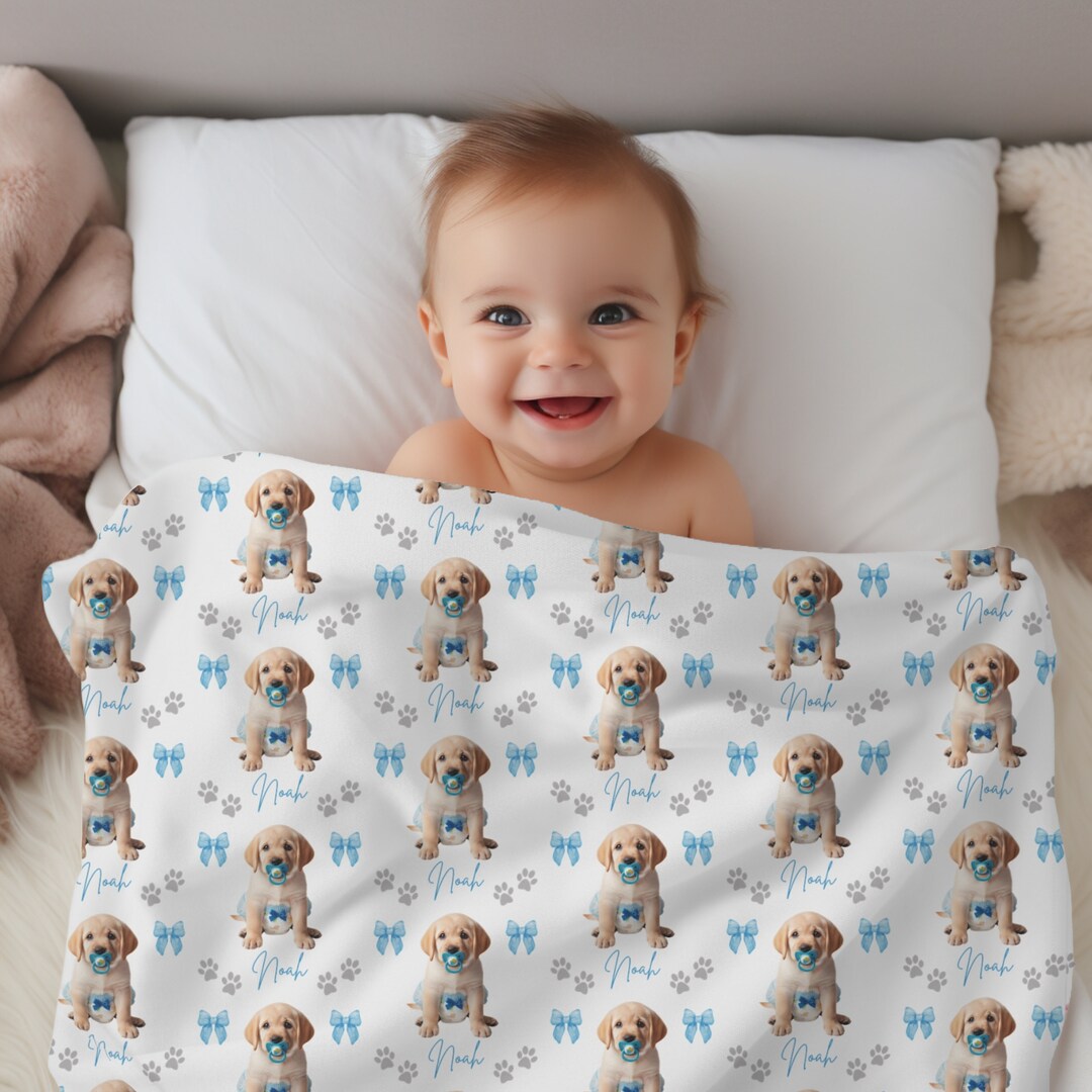 Nursery Blanket - Pink Lab