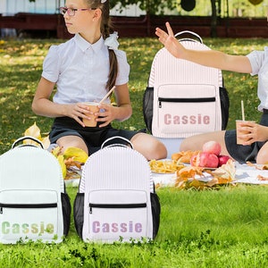 Sac à dos personnalisé pour la rentrée des classes, sacs à lunch pour enfants, sacs à dos personnalisés pour tout-petits, cadeaux personnalisés pour enfants