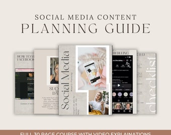 Social Media Content Scheduling Course