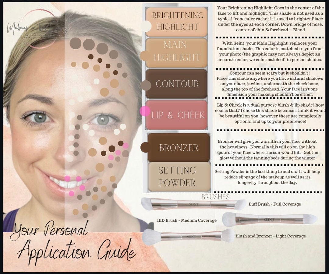 SEINT Makeup Placement Etsy