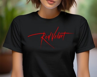 Red Velvet Kpop Shirt: Bad Boy Logo, Reveluv Tee