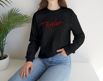 Red Velvet Logo Sweatshirt - Kpop Merch
