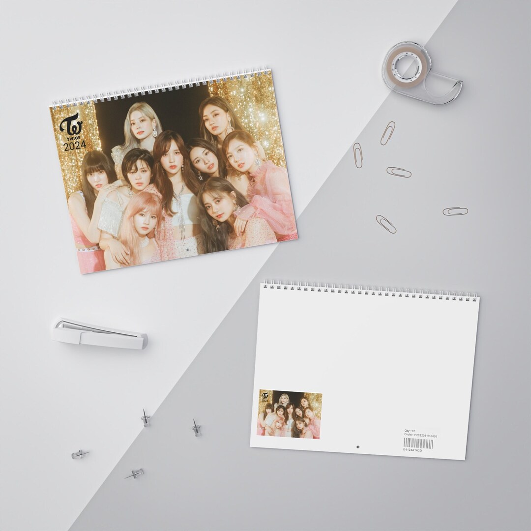 Twice Calendar 2024, Twice Calendar, Kpop Calendar, Twice Merch, Twice