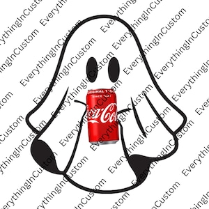 Coke Ghost PNG, Coke Ghost, Cute Ghost Halloween, Halloween Coke Ghost, Coke PNG Ghost, Png Ghost Coke, Png Coke Ghost