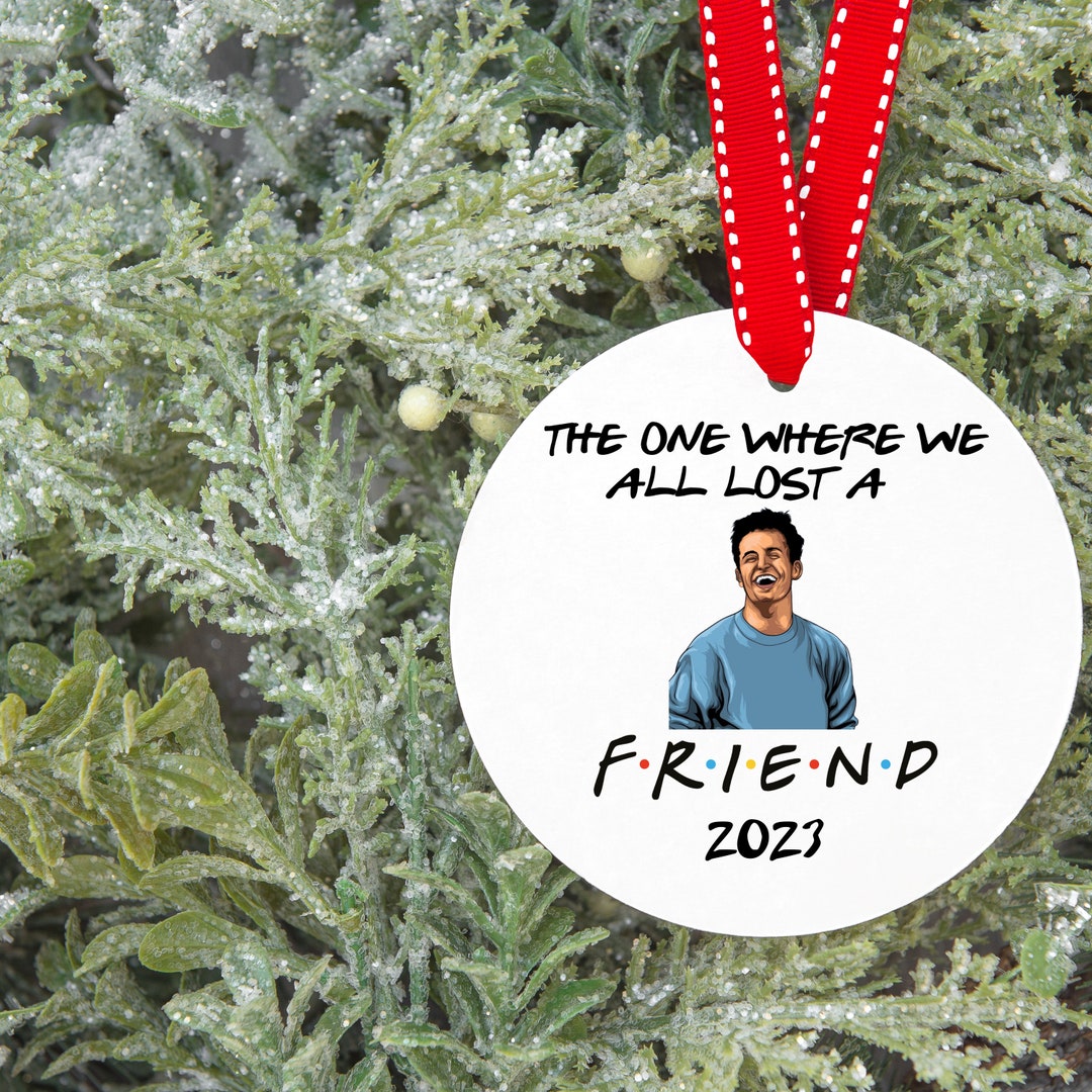 Chandler Bing Memorial Gift Matthew Perry RIP Matthew Perry Friends 