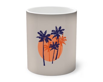 Palm Color-Changing Mug, 11oz