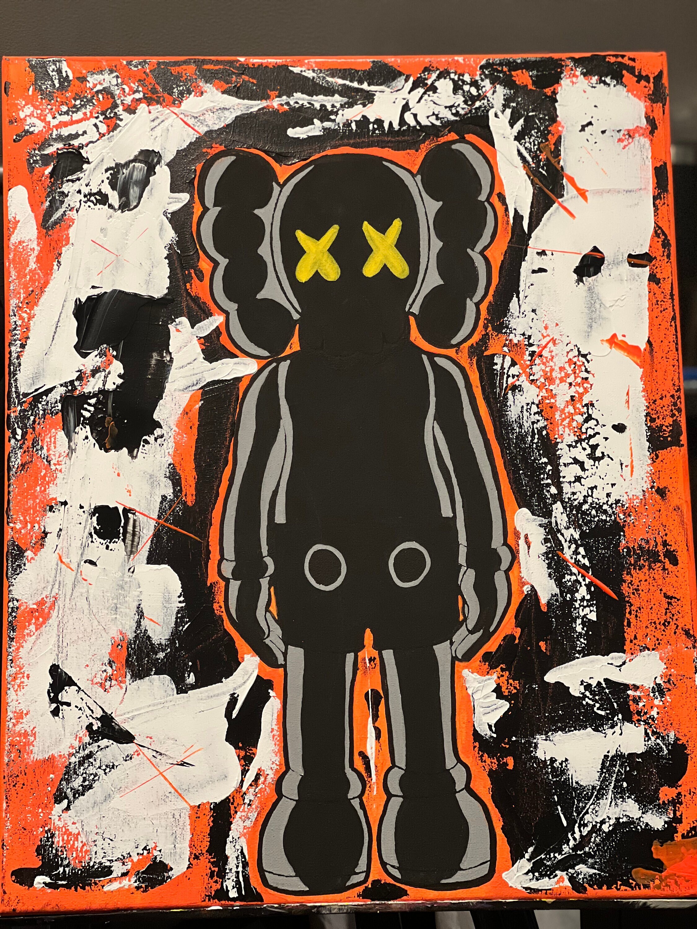 Kaws Art - Etsy
