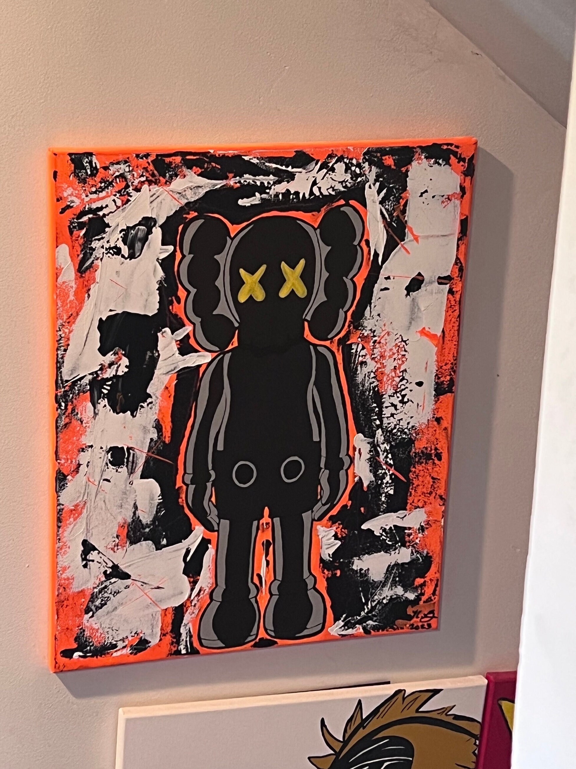 Kaws Art - Etsy