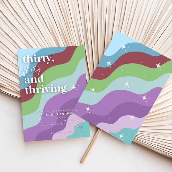 13 Going on 30 Birthday Invitation Template 30th Birthday Etsy