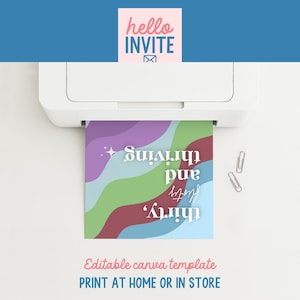 13 going on 30 Invite, Thirty Flirty and Thriving, Jenna Rink, Disco Y2K 30th Invite, 30th Birthday Invite Canva Template, 2000s Birthday image 2