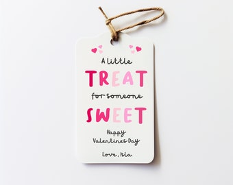 Editable Valentine's Day Tag Printable, Valentine's Day Hang Tag, Valentine's Tag, Valentines Hang Tag ,Instant Download,Classroom Favor Tag