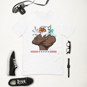 Men&#39;s USA Short Sleeve T-shirt