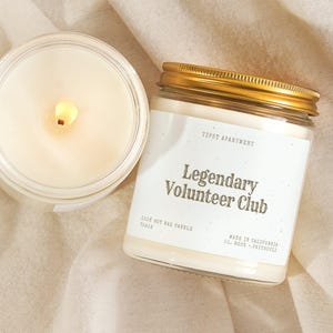 Volunteer Gift Community Helper Candle Nonprofit Worker Charity Volunteer Service Worker Giving Back Gift Thank You End Year Birthday T5418
