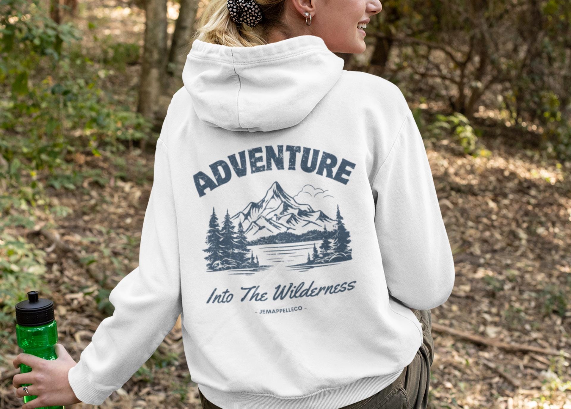Woodlands from Alaska Get Lost in the Right Direction Hoodie