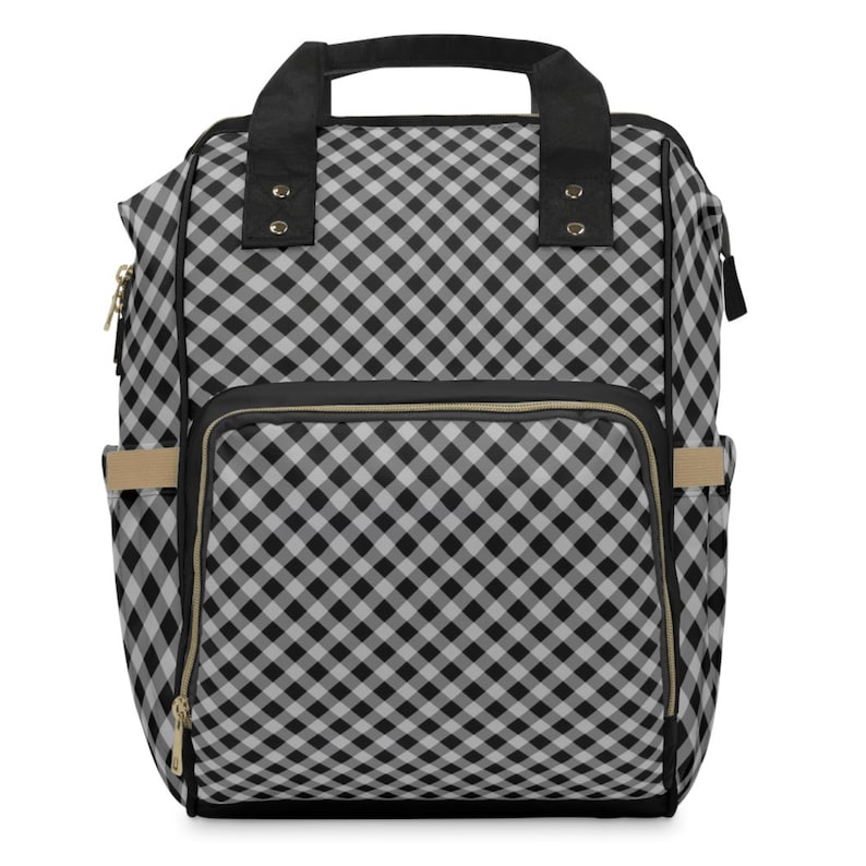 Personalized Backpack Diaper Bag With Prayer. Custom Baby Shower Gifts. Angel Diaper Bag With