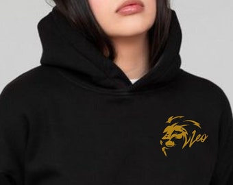 Leo Zodiac Hoodie: Astrology Gift Sweatshirt