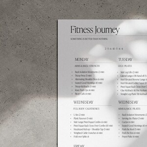 Trainingsplan voor fitnessreis | Fitnessgids van maandag tot en met vrijdag | Fitnessplan ADHD