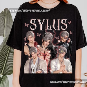 Sylus Love and Deepspace T-shirt, Sylus t-shirt, Zayne Love and deepspace, lads merch, zayne, xavier, rafayel, caleb, sylus vintage t-shirt