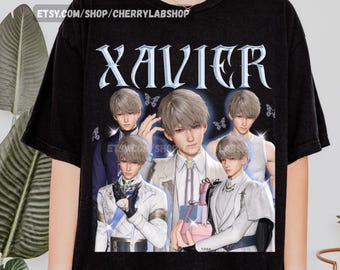 Xavier Love and Deepspace t-shirt, xavier vintage t-shirt, sylus merch, zayne Love and deepspace, zayne, xavier, rafayel, caleb t-shirt