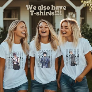 Sylus Love and Deepspace Sweatshirt, Sylus T-shirt,lads merch, caleb, zayne, xavier, rafayel, caleb sweatshirt, otome game, anime sweatshirt image 8
