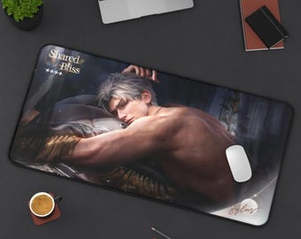 Sylus Desktop Pad, Love and Deepspace Desktop Pad, love and deepspace, otome, xavier, caleb, rafayel, zayne, gaming gift, gamer gift, sylus