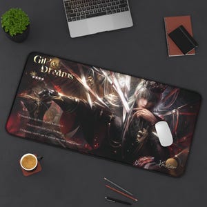 Xavier Desktop Pad, Love and Deepspace Desktop Pad, love and deepspace desktop, otome, sylus, caleb, rafayel, zayne, gaming gift, gamer gift