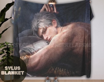 Sylus Love and Deepspace Blanket, otome blanket, sylus, xavier, zayne, rafayel,anime blanket,gaming blanket, caleb lads, sylus blanket, lads