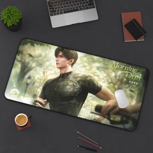 Zayne Desktop Pad, Love and Deepspace Desktop Pad, love and deepspace, otome, sylus, caleb, lads, xavier, rafayel, gaming, gift, gamer gift