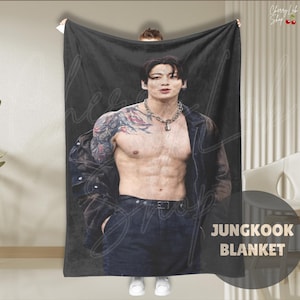 Bts Taehyung Fleece Blanket - Etsy