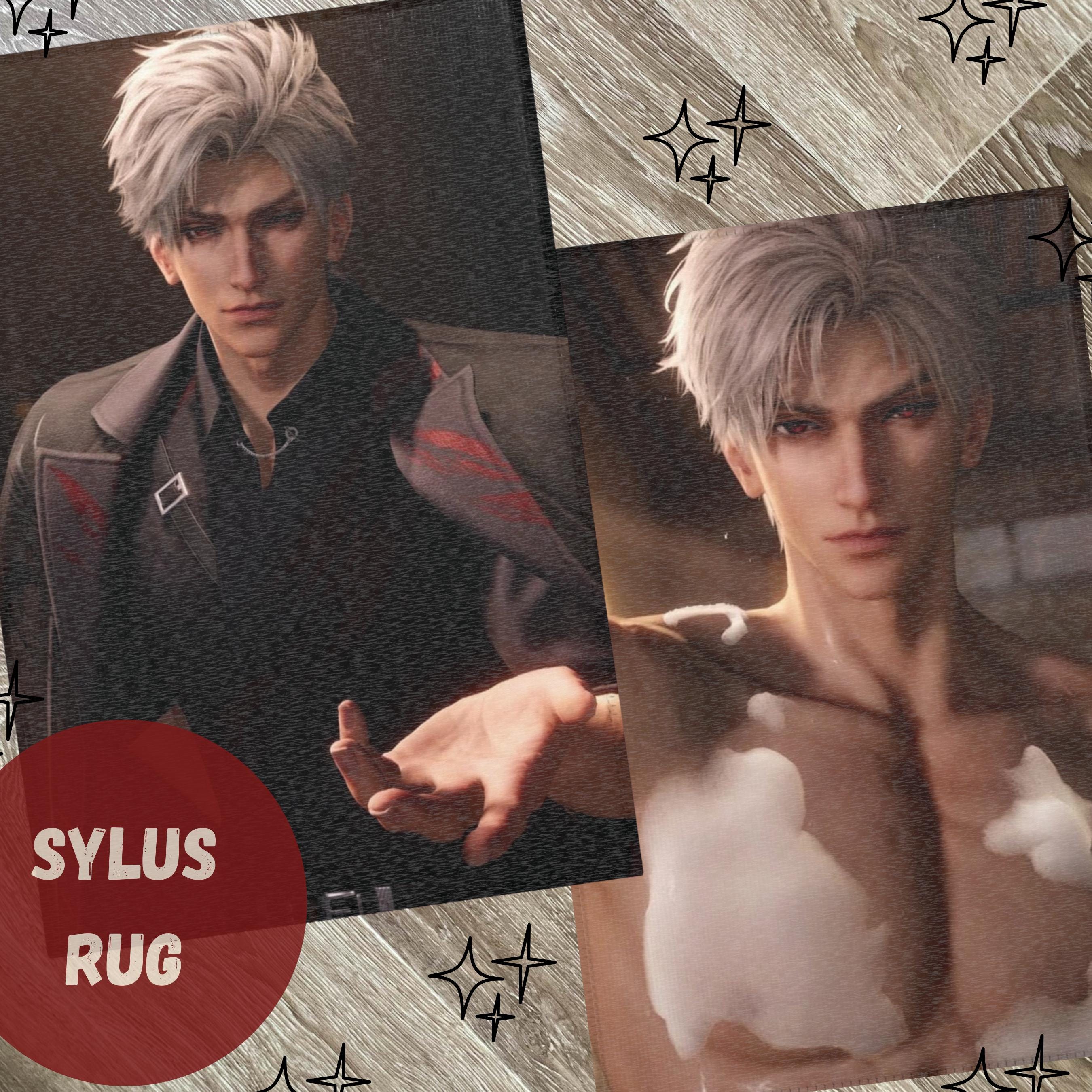 Sylus Love and Deepspace Rug, Otome Rug, Sylus, Xavier, Zayne