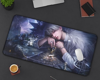 Tappetino per il desktop Xavier, tappetino per il desktop Love and Deepspace, love and deepspace, otome, xavier, caleb, rafayel, zayne, tappetino per il mouse xavier, regalo per giocatori, sylus