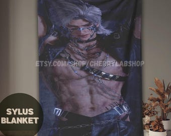 Sylus Love and Deepspace Blanket, otome blanket, sylus, xavier, zayne, rafayel,anime blanket,gaming blanket, caleb lads, caleb blanket, lads