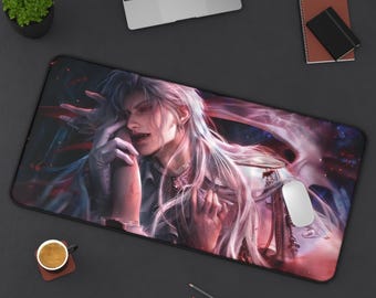 Sylus Desktop Pad, Love and Deepspace Desktop Pad, love and deepspace, otome, xavier, caleb, rafayel, zayne, gaming gift, gamer gift, sylus
