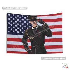 Caleb Love and deepspace banner, sylus, zayne, rafayel, xavier, love and deepspace merch,anime banner, Gift Ideas for friends, Birthday Gift