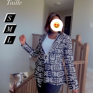 Veste en pagne africain online