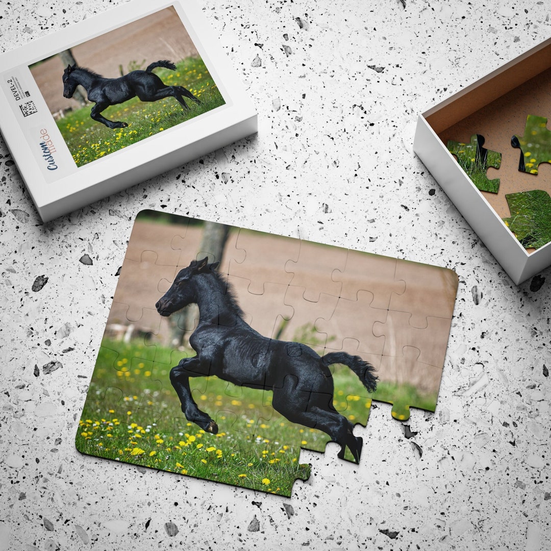 Kids' Horse Puzzle 30 Piece, Easy Horse Puzzle for Children - Etsy