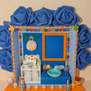 Dia de Muertos,Day of the Dead,Altar for child,Altar for baby, ofrenda,Minis, Recuerdame,Catrina,Calavera,Sugar Skull,Difuntos,Cempasuchil