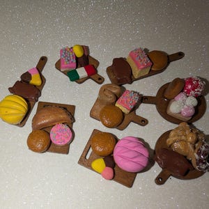 Mini Pan Dulce: Polymer Clay Mexican Bread for Ofrendas