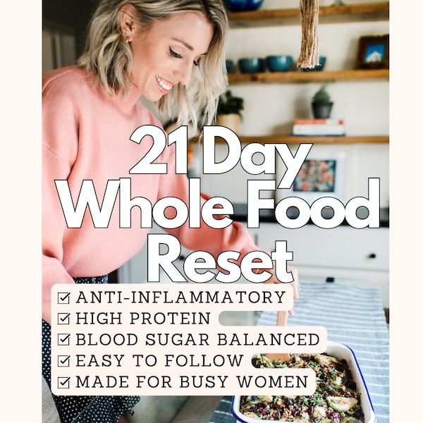 Easy Meal Plans for Busy Women, curated by a Hormone and Gut Health Dietitian! Meal Prep schedule, tasty recipes, & shopping list!