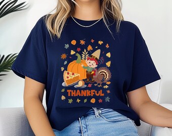 Thanksgiving T-Shirt: Thanksgiving Clothing, Positive Vibes