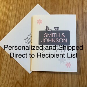 Invitación de boda - Mariposa - Directa al destinatario