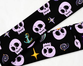 Purple Skeleton Hand Headband Halloween Gothic Accessory for Women Goth Skeleton Hand Headband | Unique Hair Accessory  main image 4