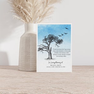Regalo de duelo, PERSONALIZADO en memoria amorosa de, Regalo de simpatía, Descarga digital, Cita de duelo, Una carta del cielo, Mensaje de duelo