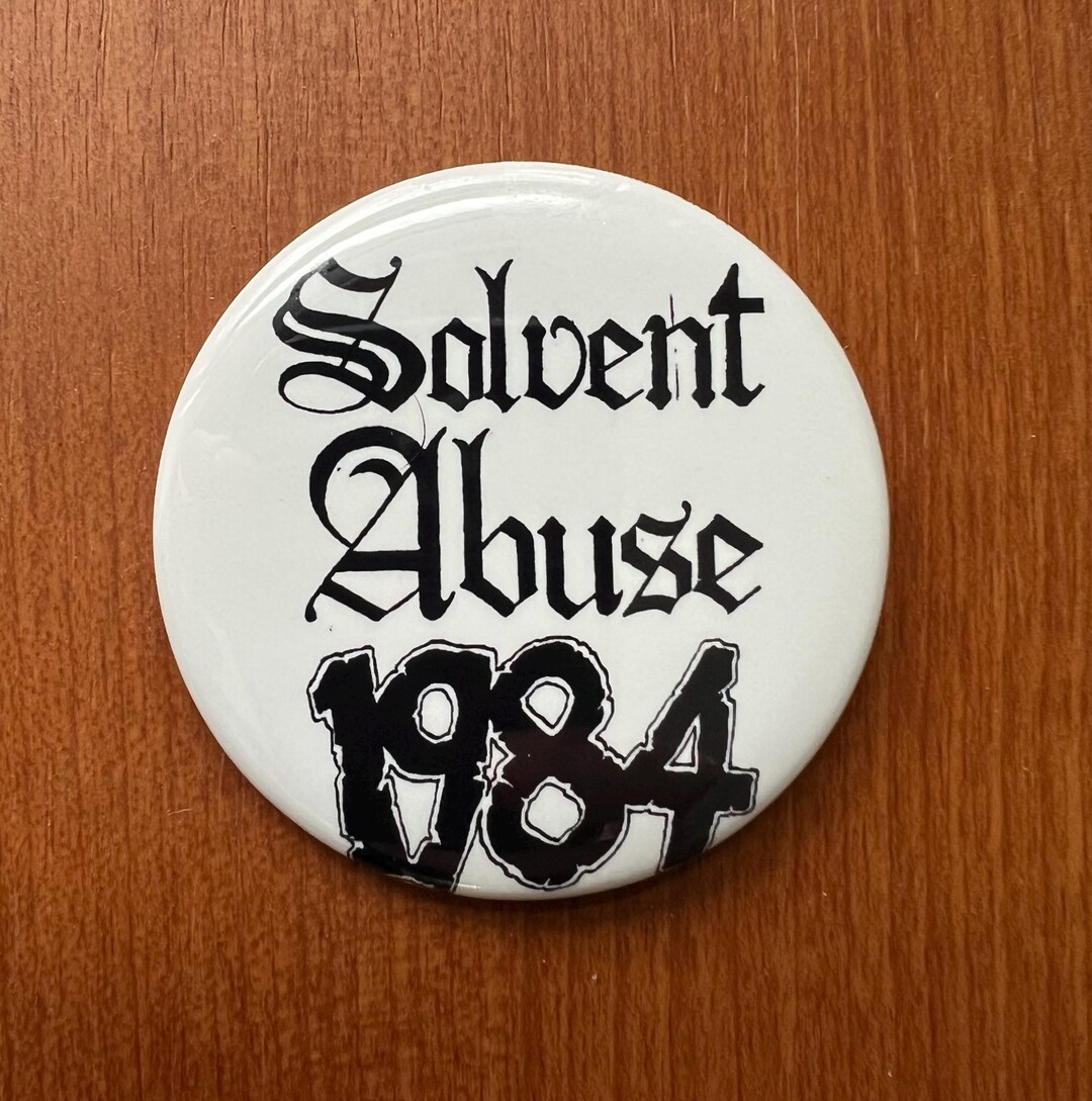 Solvent Abuse R Features SOLVENT ABUSE Discharge Punk Blitz Extreme Noise Terror - Etsy