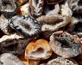 Druzy Agate Raw Geodes | 0.75–1.50 Inch